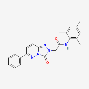 N-mesityl-2-(3-oxo-6-phenyl-[1,2,4]triazolo[4,3-b]pyridazin-2(3H)-yl)acetamide