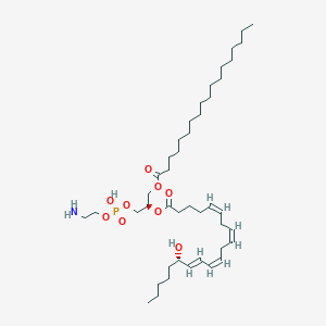 molecular formula C43H78NO9P B2927265 18:0/15-Hete-PE CAS No. 947381-58-0