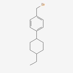 1-(Bromomethyl)-4-(4-ethylcyclohexyl)benzene