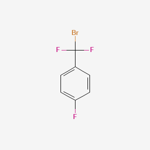 molecular formula C7H4BrF3 B2927319 1-[溴(二氟)甲基]-4-氟苯 CAS No. 2287300-31-4