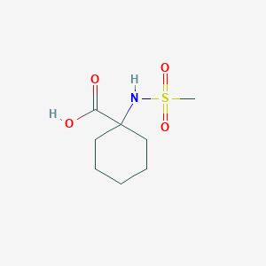 1-methanesulfonamidocyclohexane-1-carboxylic Acid