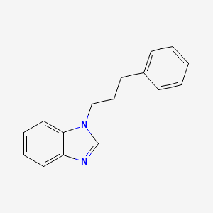 molecular formula C16H16N2 B2927450 1-(3-Phenylpropyl)benzimidazole CAS No. 871672-90-1