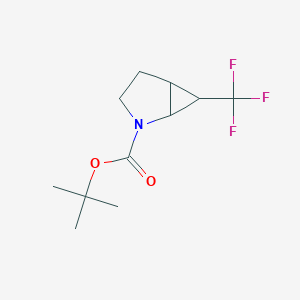 Tert-butyl 6-(trifluoromethyl)-2-azabicyclo[3.1.0]hexane-2-carboxylate