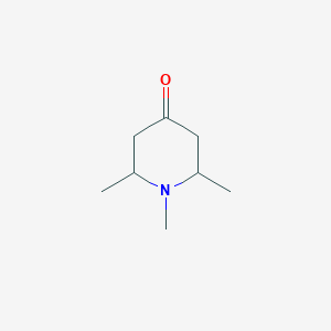 molecular formula C8H15NO B2927524 1,2,6-Trimethyl-4-piperidone CAS No. 41248-68-4