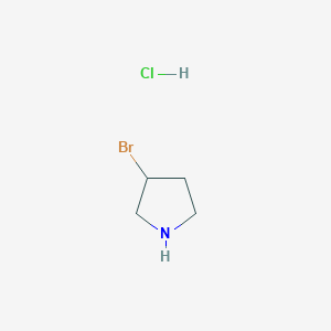 molecular formula C4H9BrClN B2927549 3-溴吡咯烷盐酸盐 CAS No. 952748-39-9