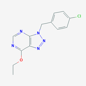 3-(4-chlorobenzyl)-7-ethoxy-3H-[1,2,3]triazolo[4,5-d]pyrimidine