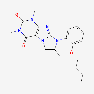 6-(2-Butoxyphenyl)-2,4,7-trimethylpurino[7,8-a]imidazole-1,3-dione