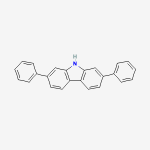 molecular formula C24H17N B2927636 2,7-二苯基-9H-咔唑 CAS No. 42448-04-4