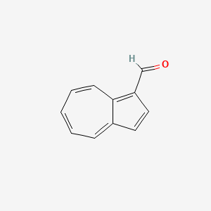 molecular formula C11H8O B2927733 Azulene-1-carbaldehyde CAS No. 7206-61-3