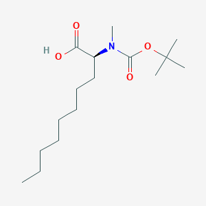 molecular formula C16H31NO4 B2927736 Boc-MeAdec(2)-OH CAS No. 2389078-93-5