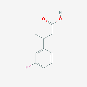 B2927769 3-(3-Fluorophenyl)butanoic acid CAS No. 1042815-12-2