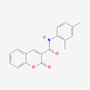 molecular formula C18H15NO3 B2927805 N-(2,4-Dimethylphenyl)-2-oxo-2H-chromene-3-carboxamide CAS No. 301234-67-3