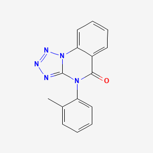 4-(o-tolyl)tetrazolo[1,5-a]quinazolin-5(4H)-one