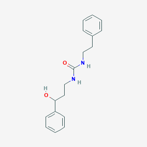 1-(3-Hydroxy-3-phenylpropyl)-3-phenethylurea