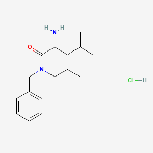 2-amino-N-benzyl-4-methyl-N-propylpentanamide hydrochloride