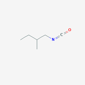 molecular formula C6H11NO B2928084 1-异氰酸基-2-甲基丁烷 CAS No. 184030-97-5