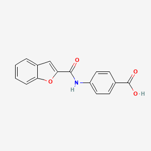 4-(Benzofuran-2-carboxamido)benzoic acid