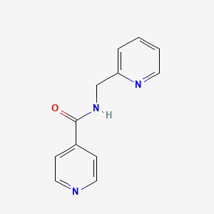 molecular formula C12H11N3O B2928100 N-(pyridin-2-ylmethyl)pyridine-4-carboxamide CAS No. 28489-54-5
