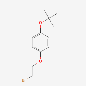 1-(2-Bromoethoxy)-4-(tert-butoxy)benzene