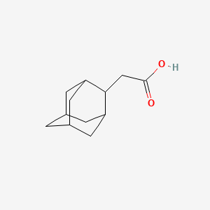 molecular formula C12H18O2 B2928236 2-(金刚烷-2-基)乙酸 CAS No. 26082-22-4