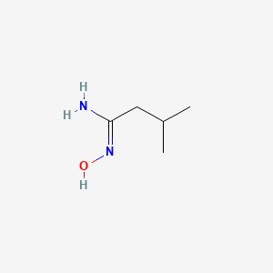 molecular formula C5H12N2O B2928286 N'-hydroxy-3-methylbutanimidamide CAS No. 139294-13-6; 691411-71-9