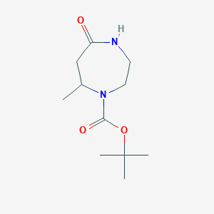 tert-Butyl 7-methyl-5-oxo-1,4-diazepane-1-carboxylate