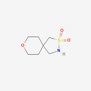 B2928324 8-Oxa-2-thia-3-azaspiro[4.5]decane 2,2-dioxide CAS No. 2344685-75-0