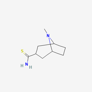 8-Methyl-8-azabicyclo[3.2.1]octane-3-carbothioamide