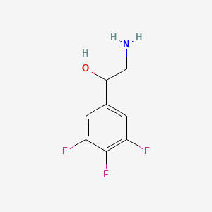 molecular formula C8H8F3NO B2928525 2-Amino-1-(3,4,5-trifluorophenyl)ethan-1-ol CAS No. 1227306-93-5