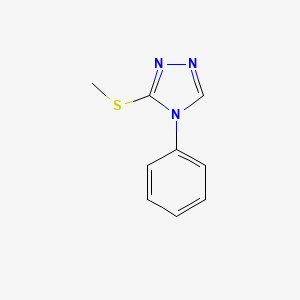 3-(methylsulfanyl)-4-phenyl-4H-1,2,4-triazole