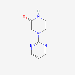 4-(Pyrimidin-2-yl)piperazin-2-one