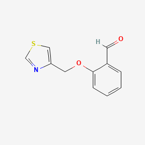 2-(1,3-Thiazol-4-ylmethoxy)benzaldehyde