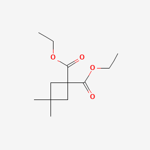 molecular formula C12H20O4 B2929151 Diethyl 3,3-dimethylcyclobutane-1,1-dicarboxylate CAS No. 854451-17-5