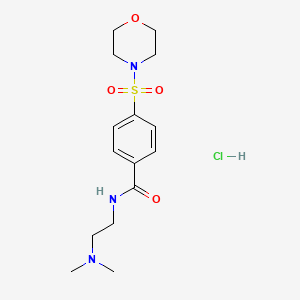 molecular formula C15H24ClN3O4S B2929171 Cambridge id 6887952 CAS No. 474255-27-1