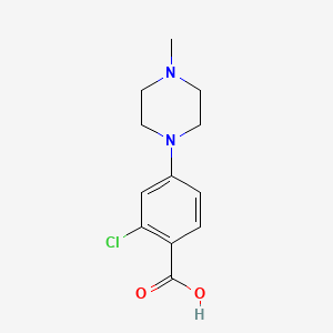 2-Chloro-4-(4-methylpiperazin-1-YL)benzoic acid