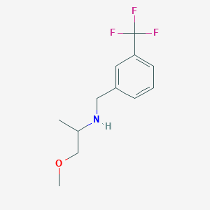 1-methoxy-N-[3-(trifluoromethyl)benzyl]propan-2-amine