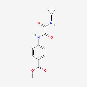 Methyl 4-(2-(cyclopropylamino)-2-oxoacetamido)benzoate