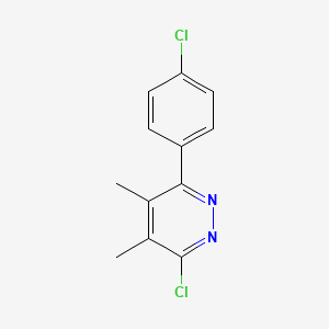 3-Chloro-6-(4-chlorophenyl)-4,5-dimethylpyridazine