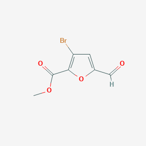 Methyl 3-bromo-5-formylfuran-2-carboxylate