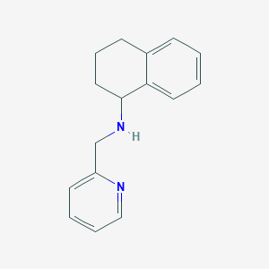 (Pyridin-2-ylmethyl)1,2,3,4-tetrahydronaphthalen-1-ylamine