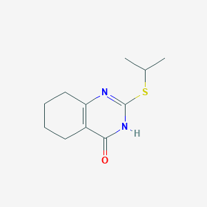 2-(Isopropylsulfanyl)-5,6,7,8-tetrahydro-4-quinazolinol