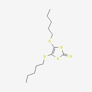 1,3-Dithiole-2-thione, 4,5-bis(pentylthio)-