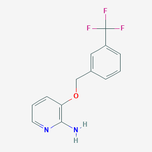 3-{[3-(Trifluoromethyl)benzyl]oxy}-2-pyridinamine