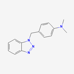 4-(1H-1,2,3-Benzotriazol-1-ylmethyl)-N,N-dimethylaniline