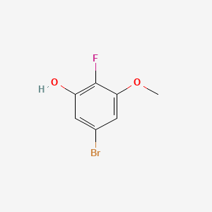 5-Bromo-2-fluoro-3-methoxyphenol