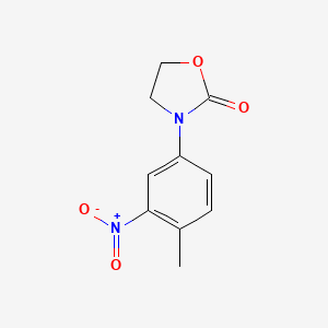 3-(4-Methyl-3-nitrophenyl)-1,3-oxazolidin-2-one