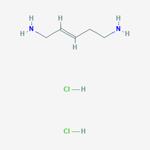 (2E)-pent-2-ene-1,5-diamine dihydrochloride