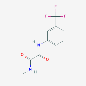 N-methyl-N'-[3-(trifluoromethyl)phenyl]oxamide