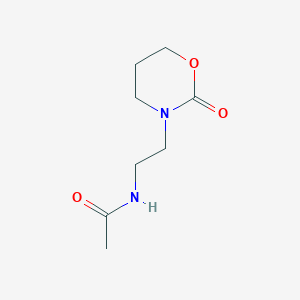 N-[2-(2-Oxo-1,3-oxazinan-3-yl)ethyl]acetamide