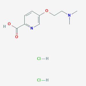 5-[2-(Dimethylamino)ethoxy]pyridine-2-carboxylic acid;dihydrochloride